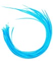 Bleu électrique uni - plumes pour cheveux