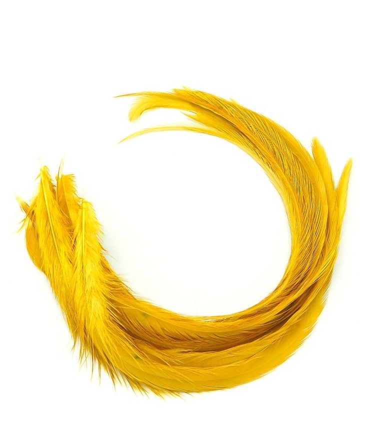 Plumes pour cheveux Mordoré uni plumes à fixer dans les cheveux comme