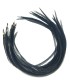 Noir profond ayant une très belle brillance
Plumes naturelles à fixer dans les cheveux comme des extensions
de 20 à 35 cm de lon