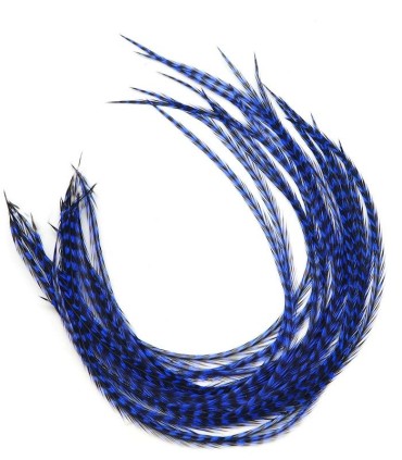 Bleu violet très puissant
Plumes naturelles à fixer dans les cheveux comme extensions
de 20 à 35 cm de long
Choisissez le nombre