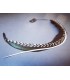 Bijou de cheveux en plumes naturelles - collection Binary