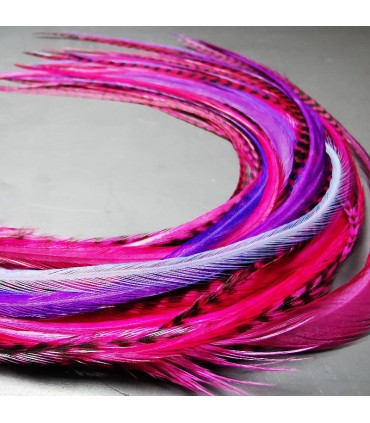 Melting Lot 350 plumes pour cheveux - tous coloris