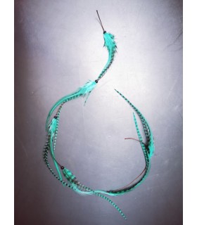 Mèche Bohême pour cheveux en plumes naturelles - taille XXL