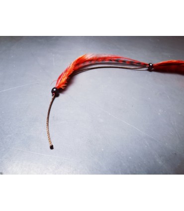Mèche Bohême pour cheveux en plumes naturelles - taille M