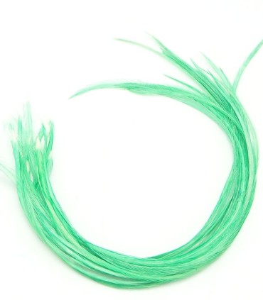 Plume pour cheveux - Vert aquatique