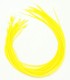 Plume pour cheveux - Jaune citron