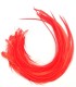 Plume pour cheveux - Rouge pur