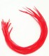 Plume pour cheveux - Rouge pur