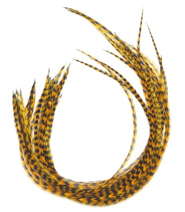 Plume pour cheveux - Mordoré