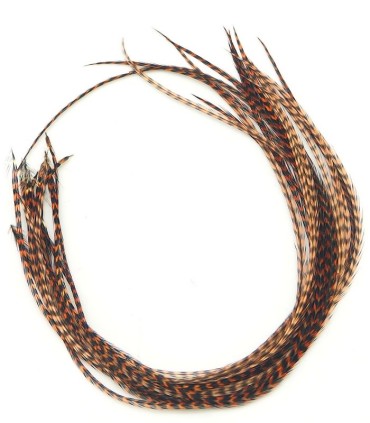 Plume pour cheveux - Cannelle