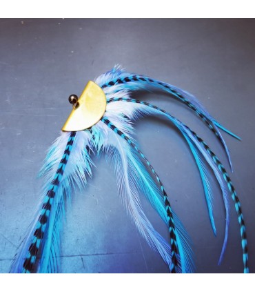 Barrette plumes naturelles - Collection Venweg