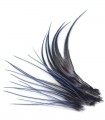 Violet Janthina - plumes courtes à fixer dans les cheveux