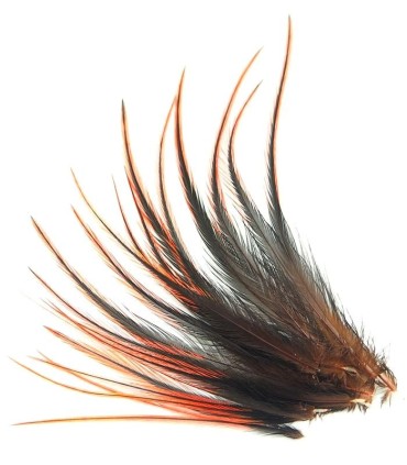 
Plume courte unie avec un liseret noir au milieu à fixer dans les cheveux comme une extension

(vendue à l'unité)

Le coloris O