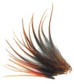 Plume courte pour cheveux - Orange