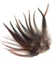 Sioux naturel - plumes courtes à fixer dans les cheveux