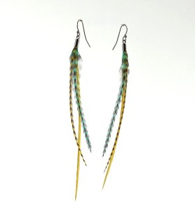 Boucles d'oreilles, taille M, modèle 01 - collection Greenwitch